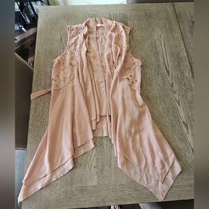 Double Zero Vest Cardigan